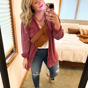 SO - FP Lookalike - Pink Shacket - Size XXL for oversized fit